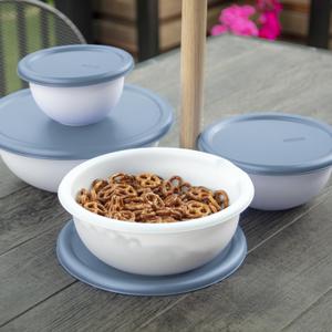 0747  - 8 Piece Covered Bowl Set
