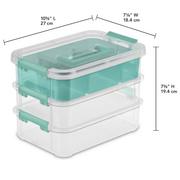 32Pack Desk Drawer Organizers 3Size Plastic Storage Bins Tray Dividers  Separator