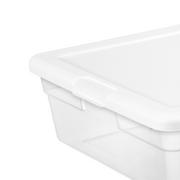 Sterilite 28 Quart Clear Plastic Stacking Storage Container Box w/Lid, 40  Pack, 40pk - Harris Teeter
