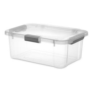 Sterilite 32 Quart Clear View Storage Container Tote w/ Latching Lid, 24  Pack, 24pk - Kroger