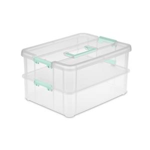 Sterilite 14028606 Divided Storage Case for Crafting and Hardware (12 Pack)