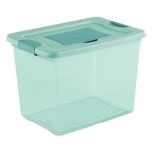 Sterilite 1505 - 25 Qt. Fresh Scent Box Aqua Tint 15057Y06