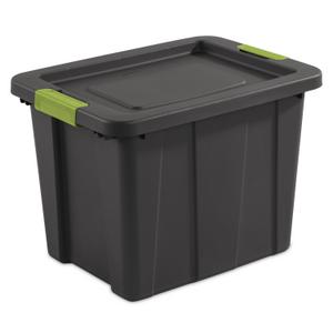 Sterilite 18 Gallon Tote Box, Pack of 8 - Gray New