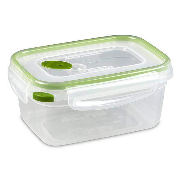 Airtight Food Storage Containers 4-Cup Rectangle Containers