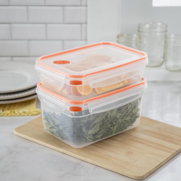 Sterilite 03211106 Ultra-Seal 5.8 Cup Food Storage Container w/ Clear Lid  (6 PK), 12 Pack - Harris Teeter
