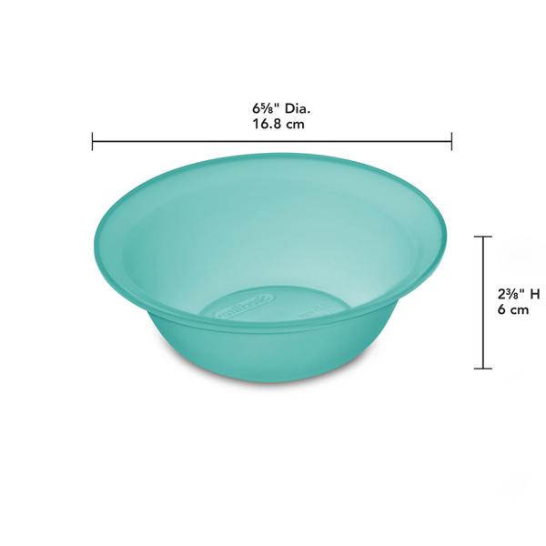 STERILITE Plastic Bowl, 1 Count, Clear : Home & Kitchen