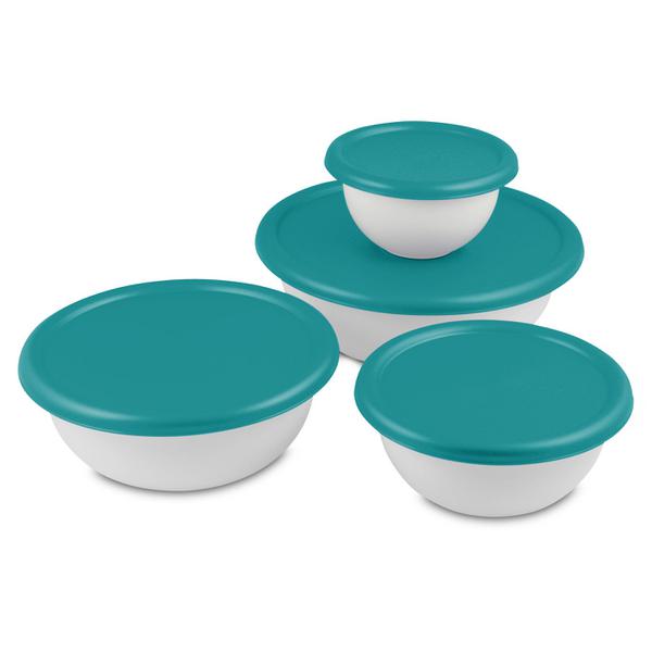 Plastic Sorting and Mixing Bowls - Set of 6