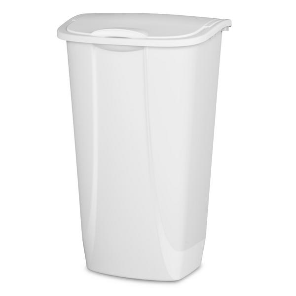 Sterilite 1003 - Under Sink Wastebasket White 10038006