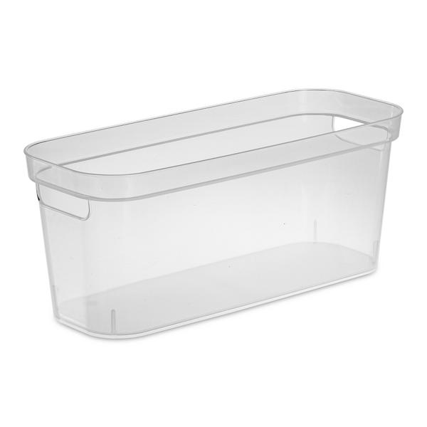 Plastic Storage Box with 18 Compartments-10-3/4 x 6-1/2 x 1-3/4