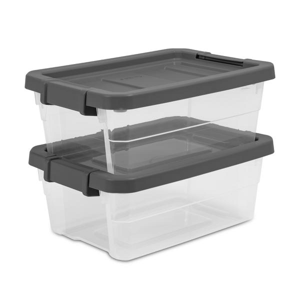 Buy Sterilite® 16-Quart Storage Box with Lid Value Pack (Pack of 2) at S&S  Worldwide