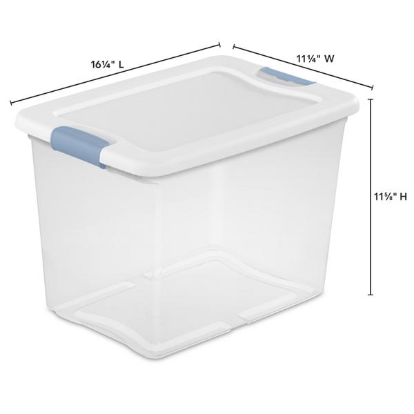 7-Pack Plastic Storage Bins and Baskets for Efficient Home
