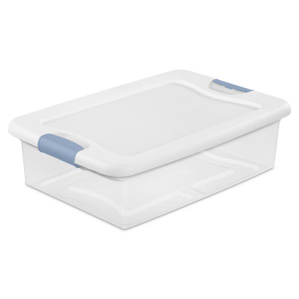 6 1/2 GALLON EZ STOR® PLASTIC CONTAINER WITH HANDLE