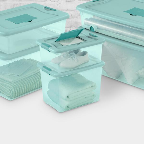 Sterilite 15 Qt. Fresh Scent Box in 2023  Sterilite, Plastic container  storage, Storage