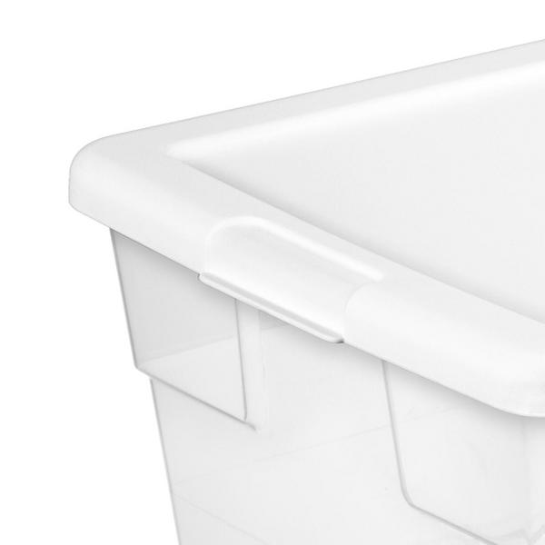 Sterilite 16 Qt Clear Plastic Storage Tote Home Organizer Bins w/Lid (36  Pack), 1 Piece - Foods Co.
