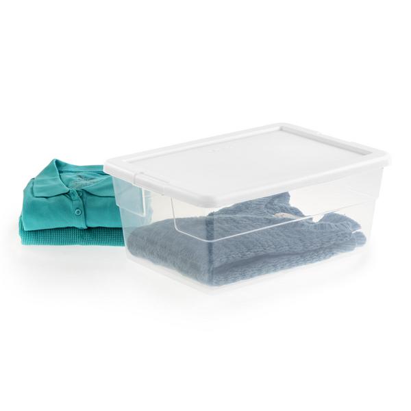Sterilite Corporation Clear Ultra Storage Boxes - Clear Plastic