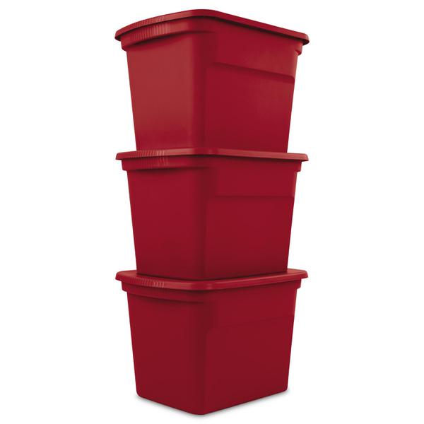 Sterilite 18 Gallon Storage Box - Red Rocket, 18 gal - City Market