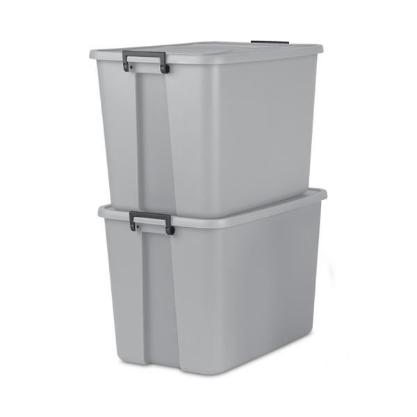 Sterilite Large 32 Qt Home Storage Container Tote with Latching Lids, (4  Pack) - Bed Bath & Beyond - 37180067