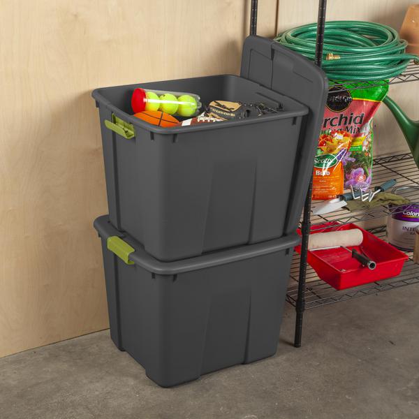 Sterilite Large 20 Qt Home Storage Container Tote with Latching Lids, (18  Pack), 18pk - Ralphs