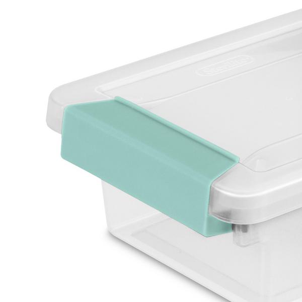 Sterilite Plastic Mini Clip Storage Box Container with Latching Lid, 18  Pack, 18pk - Food 4 Less