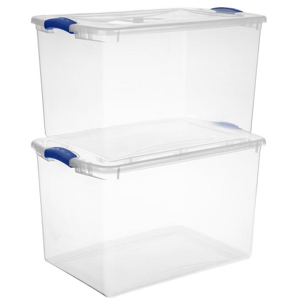 Sterilite 66 Quart Stadium Blue Ultra Storage Box Review