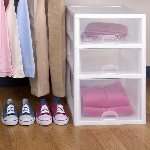 Everything Mary 60 Drawer Organizer - Multi-Purpose Plastic Cabinet - Small Parts Storage