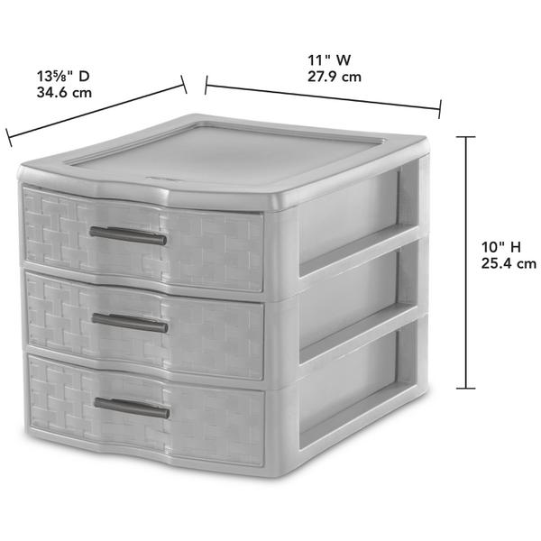 Sterilite 3 Drawer Storage Chest & Reviews