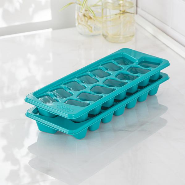 U Ice of A Blue Silicone Ice Cube Tray